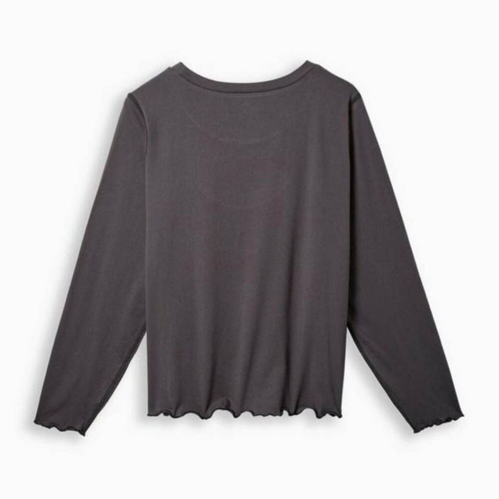 Torrid Plus Size 1X 14-16 Nickelodeon Rugrats Angelica Lettuce Hem Crop Top - Picture 2 of 4